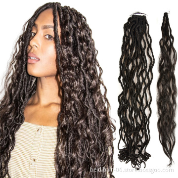Tress Mermaid Locs Messy Gypsy Faux Locs Goddess Hair Braids Wavy Dreadlocks